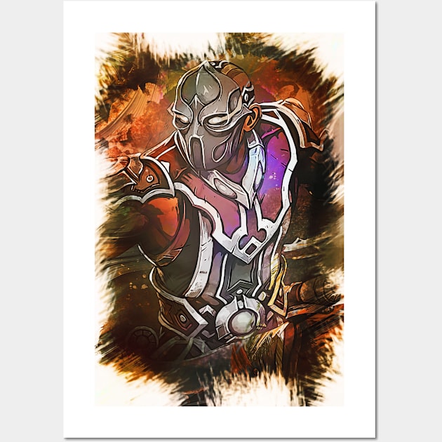 Anti-Mage DOTA 2 Wall Art by Naumovski